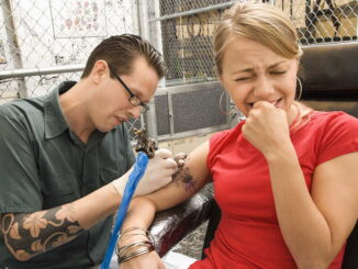 schmerzen beim taetowieren